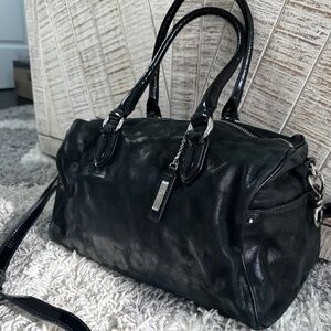 Cole Haan Medicine Purse - Black Metallic